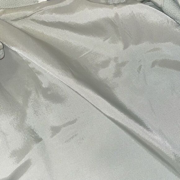 Vintage pin up double breasted button down light green a line dress petites - Picture 11 of 15